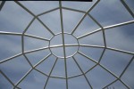 Металлическая конструкция купола под остекление